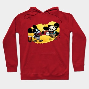 Mice in comparison Hoodie